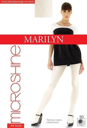 RAJSTOPY MARILYN MICRO SHINE 100 (kolor smoke green, rozmiar 3/4) - zdjęcie 2