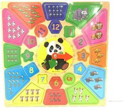 Zdjęcie Ramiz Plansza Edukacyjna Zegar + Nauka Liczenia Panda - Toruń