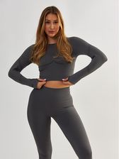 Zdjęcie Longsleeve fitness damski Beshaped Power Up! bezszwowy | Więcej sportu za mniej! - Oświęcim