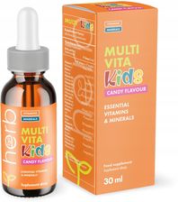 Herb Multi Vita 30ml Multiwitamina Dla Dzieci W Płynie Witamina C Niacyna