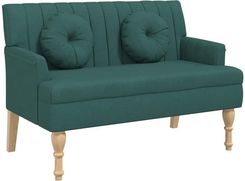 Zakito Elegancka Ławka Drewniana 113X64,5X75,5Cm Ciemnozielona (Z372134)