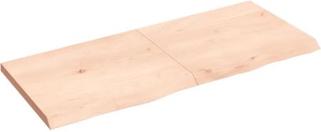 Zakito Drewniany Blat Łazienkowy 120X50X4Cm Brązowy (Z3156045)