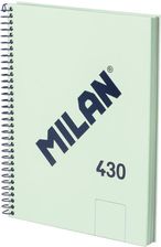 Zdjęcie Milan Zeszyt Na Spirali A5/80K Gładki 1918 Zielony - Trzebinia