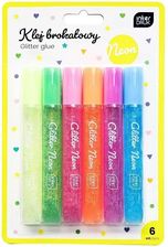 Zdjęcie Interdruk Klej Do Dekoracji Brokatowy 6Kol Neon - Przemków