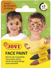 Zdjęcie Jovi Kredki Do Malowania Twarzy Animal 3 Kolory - Kościan