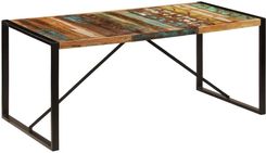 Zakito Stół Jadalniany Drewniany Retro 180X90X75Cm Różne Gatunki Drewna (Z247415) - zdjęcie 1
