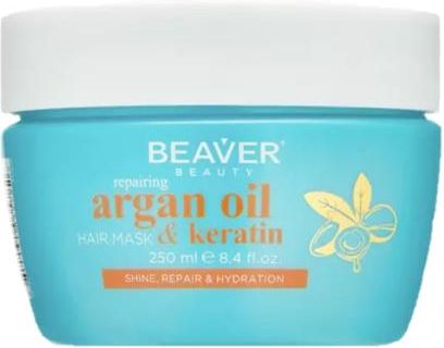 Beaver maska Argan oil & Keratin 250 ml