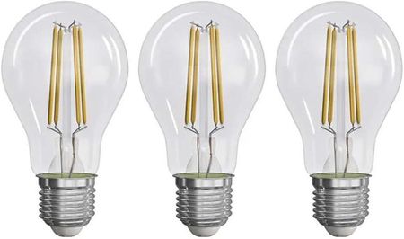 Emos Zestaw 3X Led Żarówka Filament A60 E273,8W230V 4000K Klasa Energetyczna A