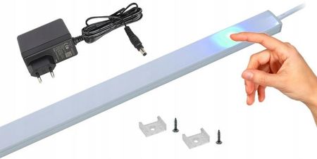 Aqualed Listwa Meblowa Prosta Led Szafkę 200Cm Regulacja (5903726309042)