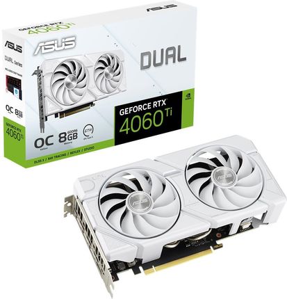ASUS Dual RTX 4060 Ti 8GB EVO White OC (90YV0J4BM0NA00