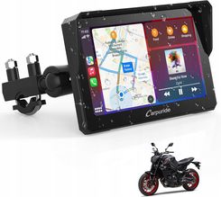 Radio motocyklowe Carpuride W702 dla każdej marki Carplay do motocykla quad