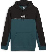 Zdjęcie Męska bluza z kapturem Essentials Block Tape PUMA Cold Green - Sulmierzyce