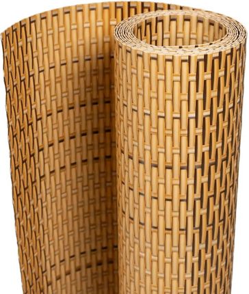Zakito Europe Parawan Balkonowy Pe Jasnobrązowy 400X80cm 0,7Mm Ze156268