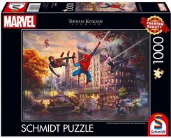 Zdjęcie Schmidt Puzzle Pq 1000El. Thomas Kinkade Spider-Man I Przyjac - Bisztynek
