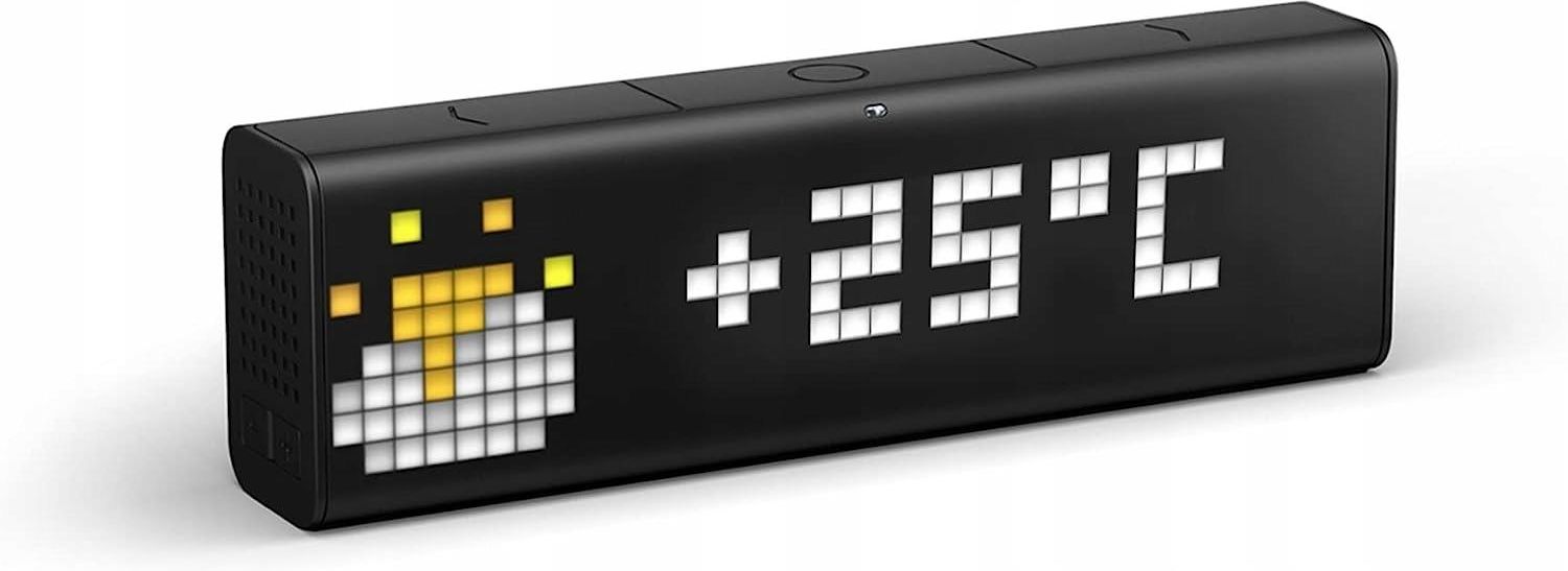 LaMetric TIME LM 37X8 スマート時計 Radiobudzik LaMetric Time zegar Wi-Fi do inteligentnego domu