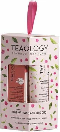 Teaology Zestaw Kosmetyków Black Rose Tea 2 Części
