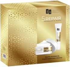 Zdjęcie Aa Cosmetics Aa Zestaw Prezentowy Technologia Wieku 5Repair 60+ Złota Kuracja Krem Na Dzień 50 Ml+Krem Pod Oczy 15ml - Piotrków Kujawski