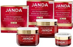 Zdjęcie Janda My Clinic Zestaw Prezentowy Nici Kolagenowe 60+ Krem Na Dzień + Noc - Brzeg