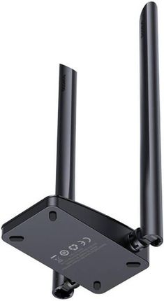 Karta sieciowa Baseus WiFi FastJoy 1300Mbps (czarny) (B0131760011105) - zdjęcie 5