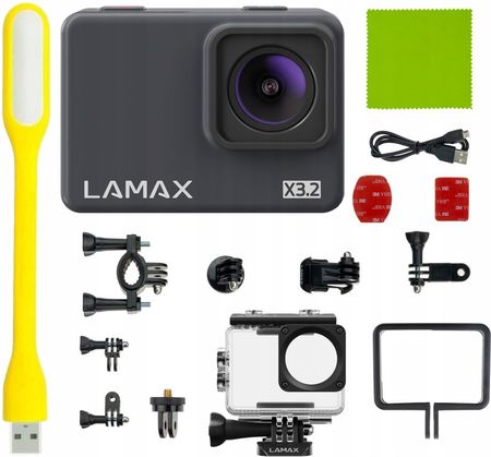 KAMERA SPORTOWA LAMAX X3.2 12MP 4K/30FPS EKRAN 2” 1200 mAh 