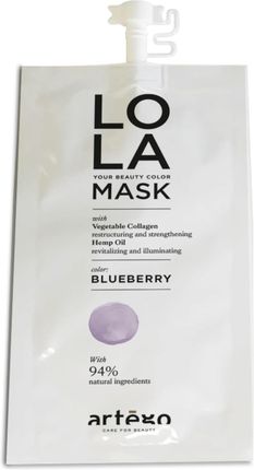 Artégo Maska Tonująca Do Włosów Lola Blueberry 20ml