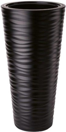 Form-Plastic Doniczka Okrągła Wysoka Sahara Dunes Slim 30 + Wkład Dystansowy