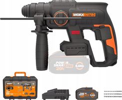 Wiertarka WORX Nitro 18 V (20 V MAX) WX381.2 PowerShare 2 akumulatory 4 Ah w zestawie