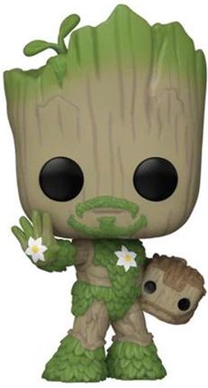 Funko POP! Marvel We Are Groot Groot is Iron Man