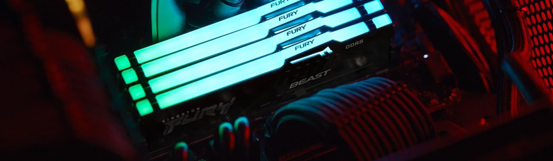 Kingston Fury Beast Black RGB 64GB 6000MHz CL30