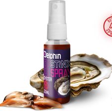 Delphin Dip Atraktor Dodatek Do Przynęt Stinx Spray Ostryga Czerwony 30ML