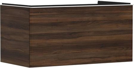 Hansgrohe Szafka Podumywalkowa Xelu Q 98cm 1S Wisząca Do Umywalki Wpuszczanej Ciemny Orzech/Biały Mat 54061700 (D00058543)