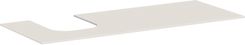 Hansgrohe Blat Łazienkowy Xevolos E 137X55X1cm Z Wycięciem Po Lewej Stronie Do Umywalki Wpuszczanej 50cm Piaskowy Beż Mat 54205780 (D00058673)