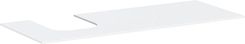 Hansgrohe Blat Łazienkowy Xevolos E 137X55X1cm Z Wycięciem Po Lewej Stronie Do Umywalki Wpuszczanej 50cm Biały Mat 54205700 (D00058671)