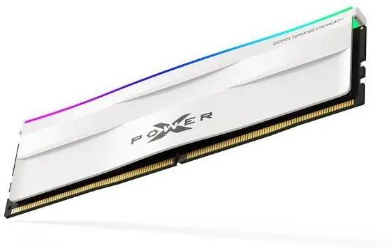 DDR5-6000 CL30 32GBx2 64GB ZENITH RGB 白 Silicon Power XPOWER Zenith RGB 64GB (2x32GB) 6000 CL30