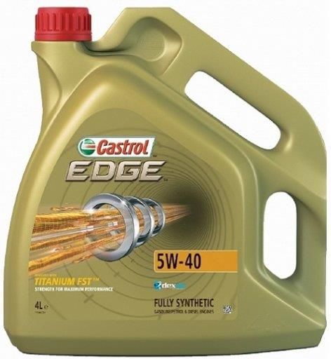 Olej silnikowy Castrol Edge Fst Dexos 2 5W40 4L - Opinie i ceny na Ceneo.pl