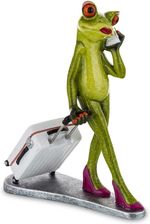 Zdjęcie Art Pol Figurka Żaba W Podróży Na Wakacjach Prezent - Łazy