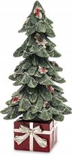 Zdjęcie Choinka Zielona Na Czerwonym Prezencie 26,5Cm - Knurów