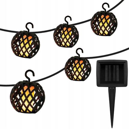 Blow Girlanda Solarna Ogrodowa Kule 8 Led (70290)