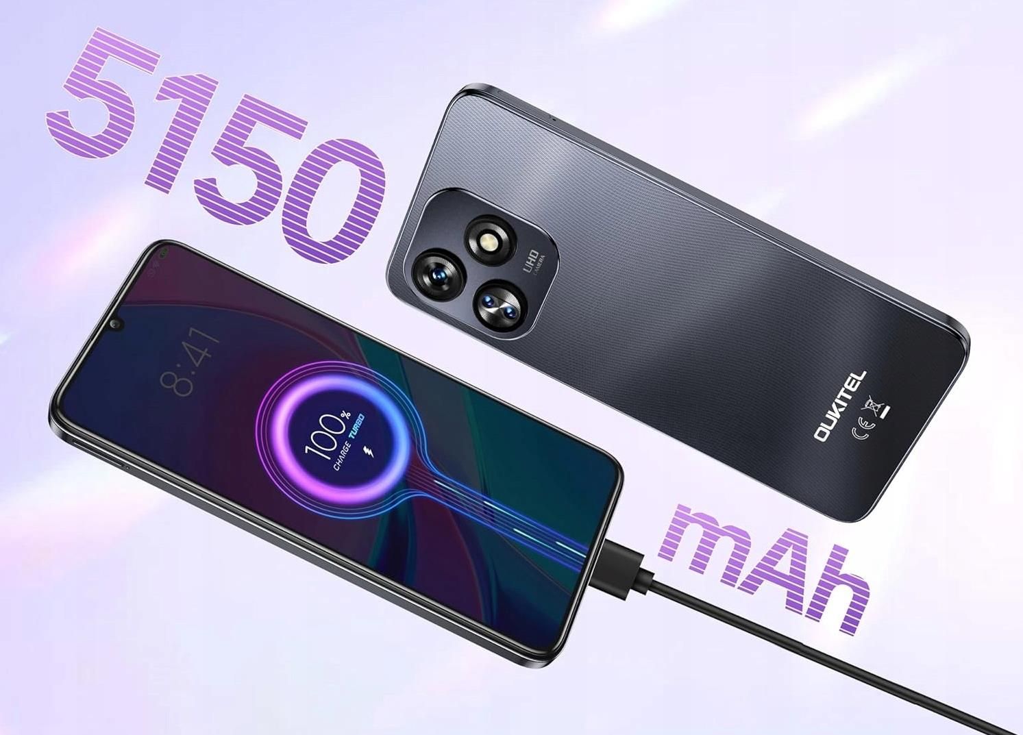 Oukitel C51 16/128GB Fioletowy - Cena, opinie na Ceneo.pl