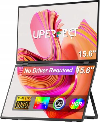 Monitor UPERFECT Delta 15,6Dual Portable Monitor Podwójny do
