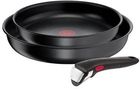 Zestaw patelni TEFAL Ingenio React L7629202 (3 elementy) | DO 100 ZŁ RABATU NA START W APCE | Do 30 rat 0% i do sierpnia nie płacisz RRSO 0% | DARMOWY