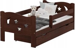 Zdjęcie Meblo-Drew Łóżko Sosnowe Gwiazdki 80X160 Orzech - Kraków