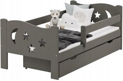 Zdjęcie Meblo-Drew Łóżko Sosnowe Gwiazdki 80X140 Szare - Kraków
