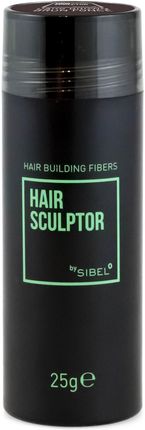 Sibel Puder Zagęszczający Włosy Do Uzupełniania Hair Building Fibers Ciemny Brąz 25g