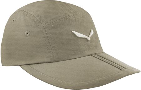 Czapka z daszkiem unisex Salewa PUNTEA FOLD VISOR beżowa 00-0000026514_7230