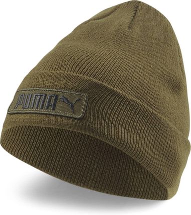 Czapka zimowa unisex Puma CLASSIC CUFF zielona 02343408