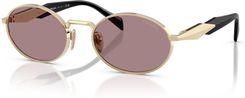 Zdjęcie OKULARY PRADA EYEWEAR PR 65ZS ZVN20I 55 ROZMIAR M - Pabianice