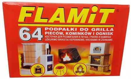 Ogrodowy Market Najszybciej Coś Podpal Podpałka Rozpałka Do Grilla Biała Flamit 64 Kostki - zdjęcie 4
