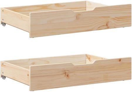 Zakito Szuflada Pod Łóżko Z Drewna Sosnowego 85X55X16Cm Naturalna (Z850926)
