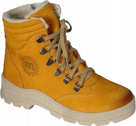 BUTY DAMSKIE TRZEWIKI ZAMSZOWE SKORA NATURALNA COMFORT MIODOWE 1007 37 ARS Ceny i opinie Ceneo.pl